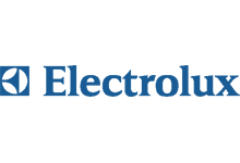 Логотип Electrolux — известного шведского бренда, специализирующегося на производстве высококачественной бытовой техники, включая инновационные кондиционеры для создания комфортного микроклимата.