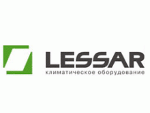 Логотип Lessar — современного бренда, специализирующегося на производстве кондиционеров и климатического оборудования, символизирующий качество, инновации и надежность.